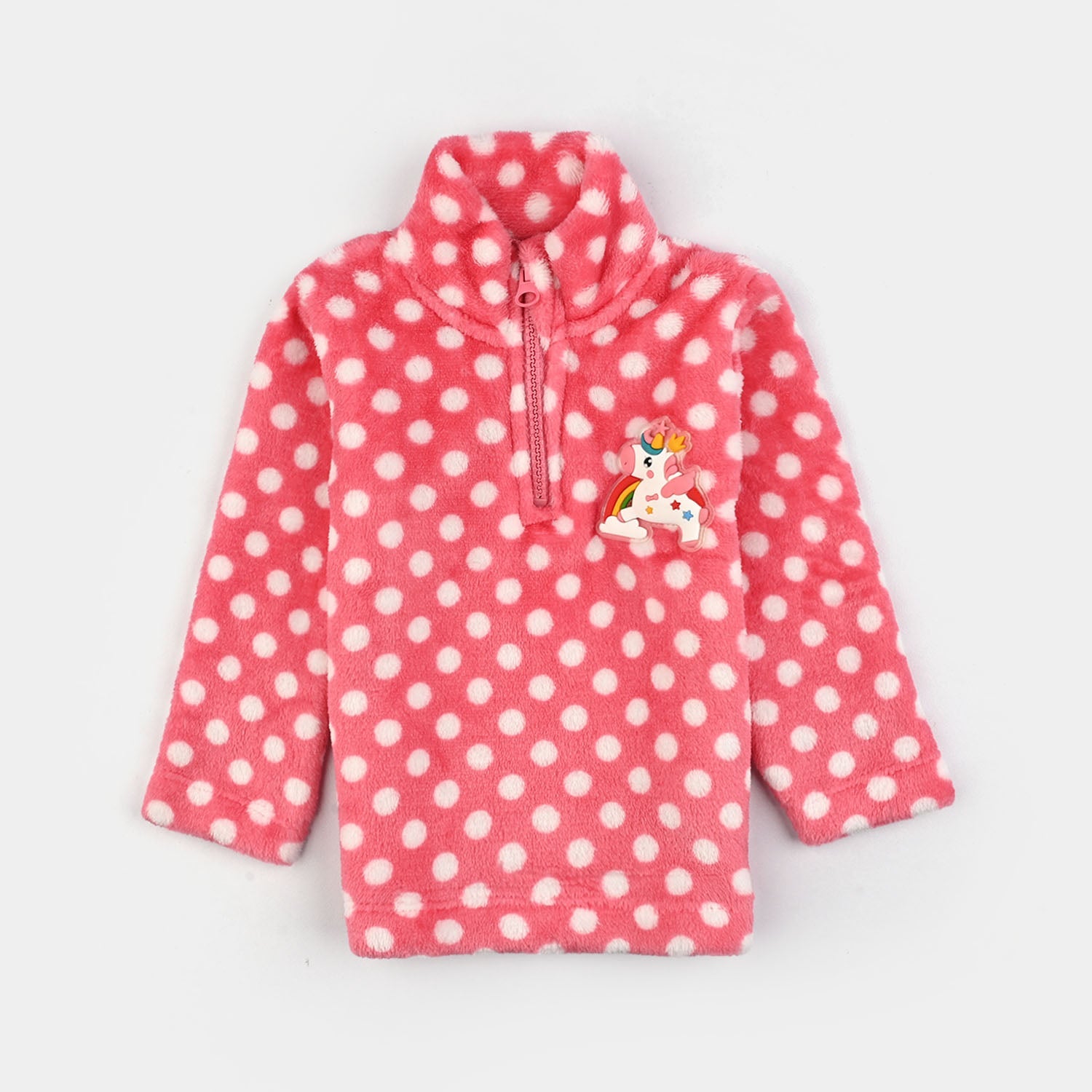 Infant Girls Sherpa Suit BETTER TOGETHER-Pink