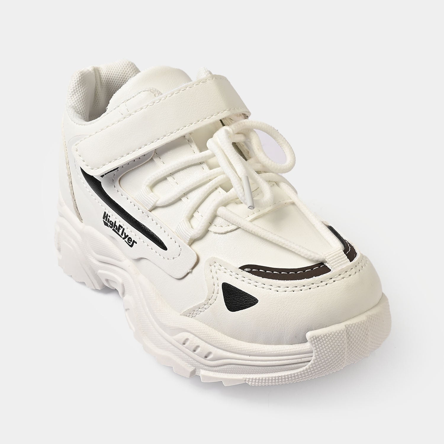 Girls Joggers 007-2-White