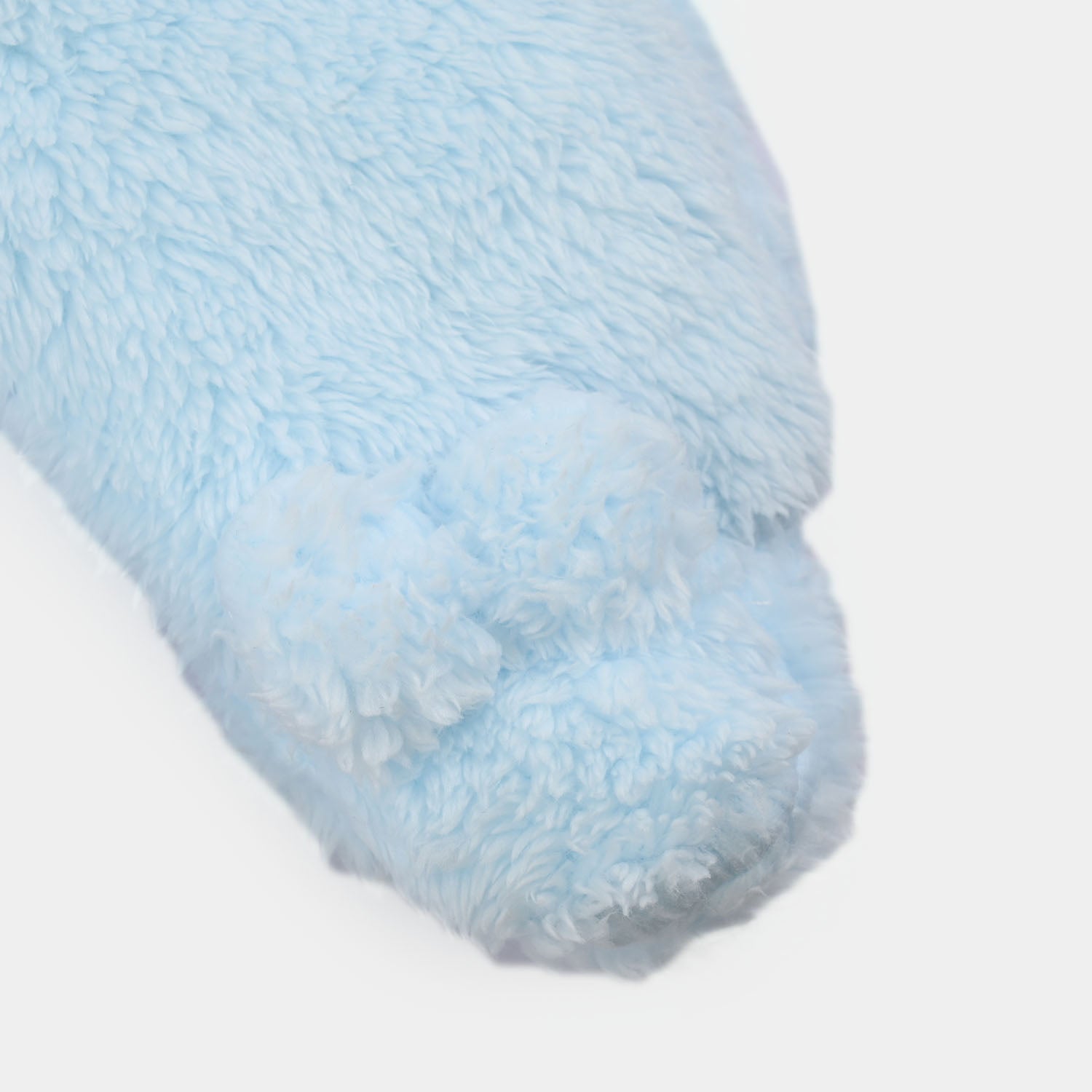 Infant Unisex Faux fur Romper-Blue