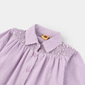 Girls Poly Jersey Top Lavender Love-Purple