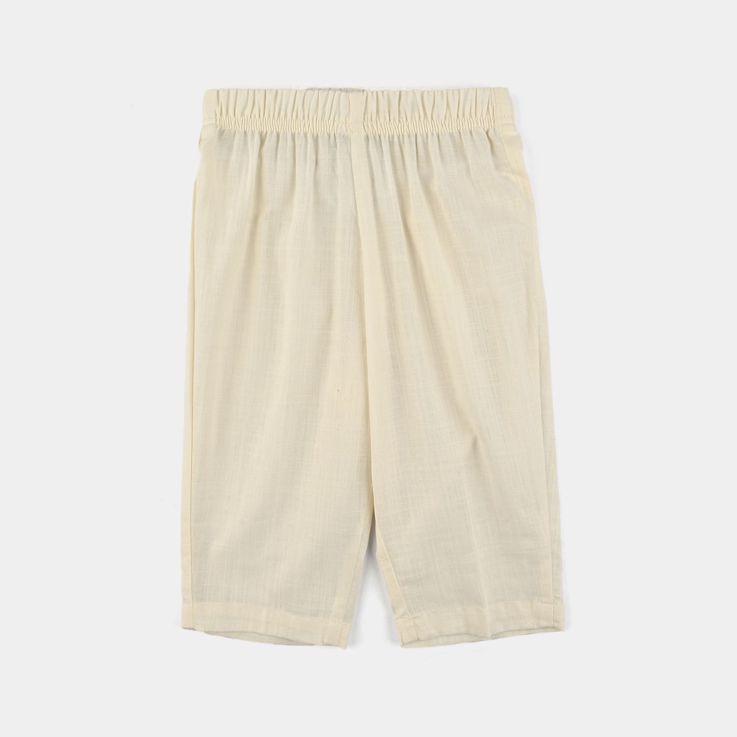 Infant Boys Cotton Slub 3Piece Suit (Blended)-OFF-White