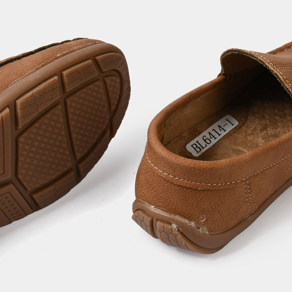 Boys Loafer BL6414-1-CAMEL