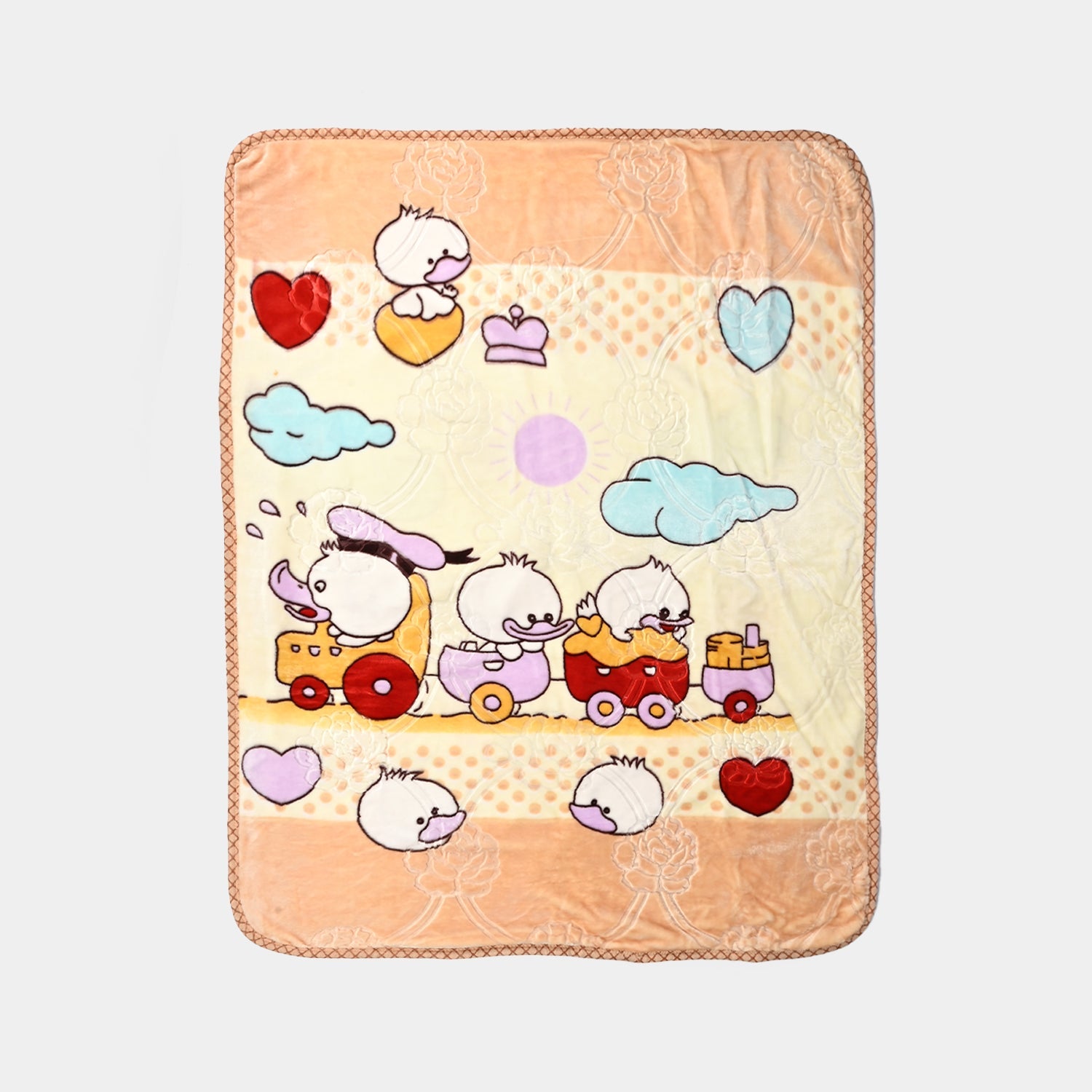 Baby Blanket Embossed Design | 100x130