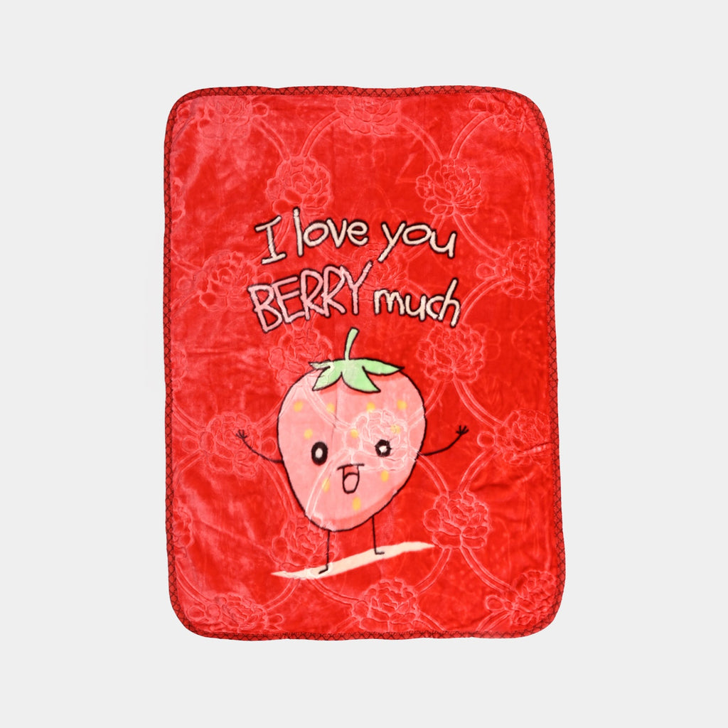 Baby Blanket Embossed Design | 80x110