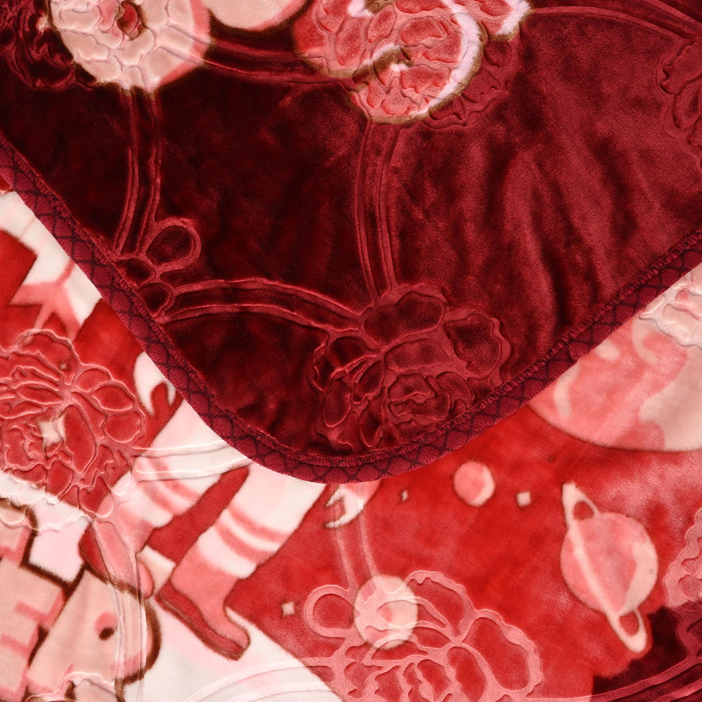 Baby Blanket Embossed Design | 80x110