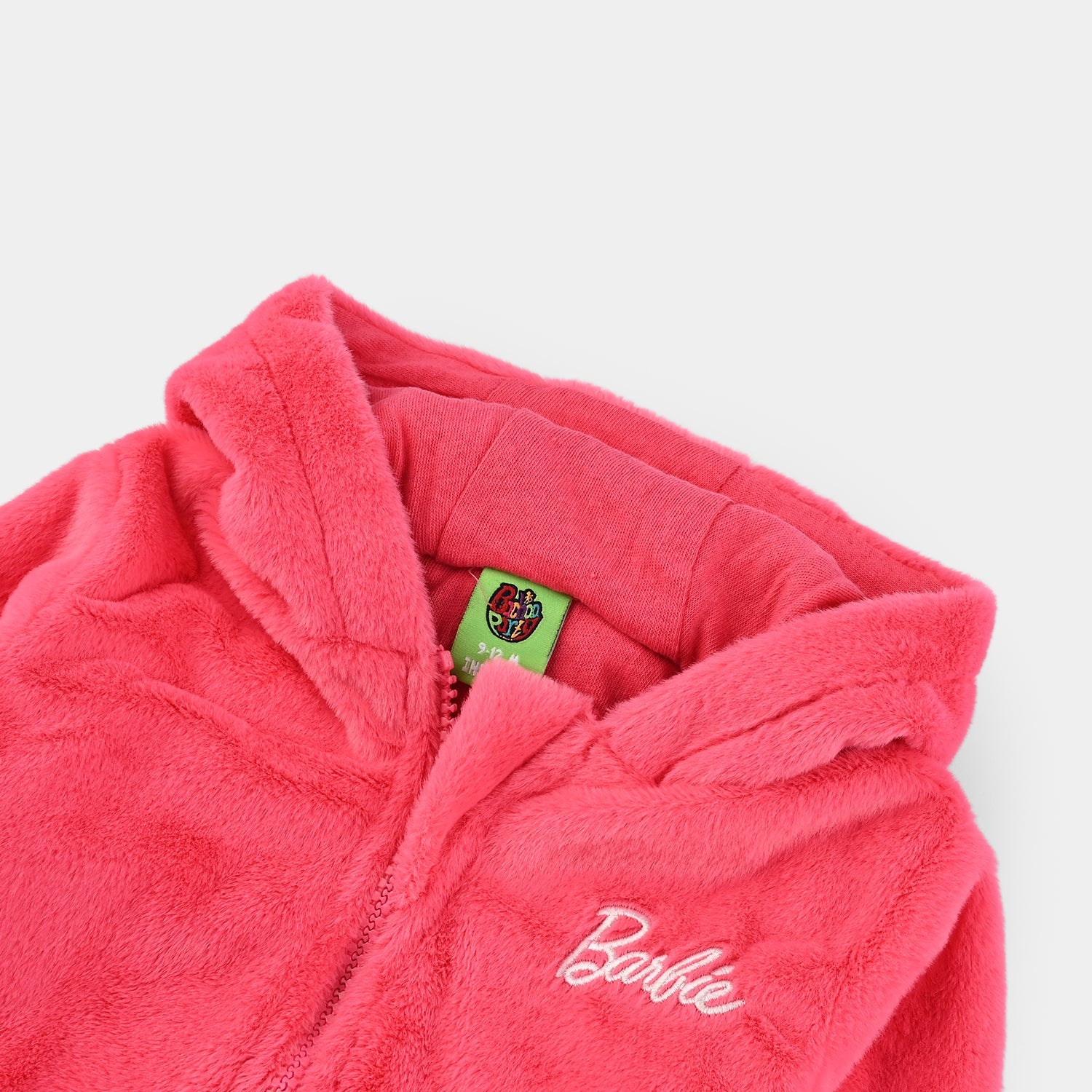 Infant Girls Sherpa Jacket-Pink