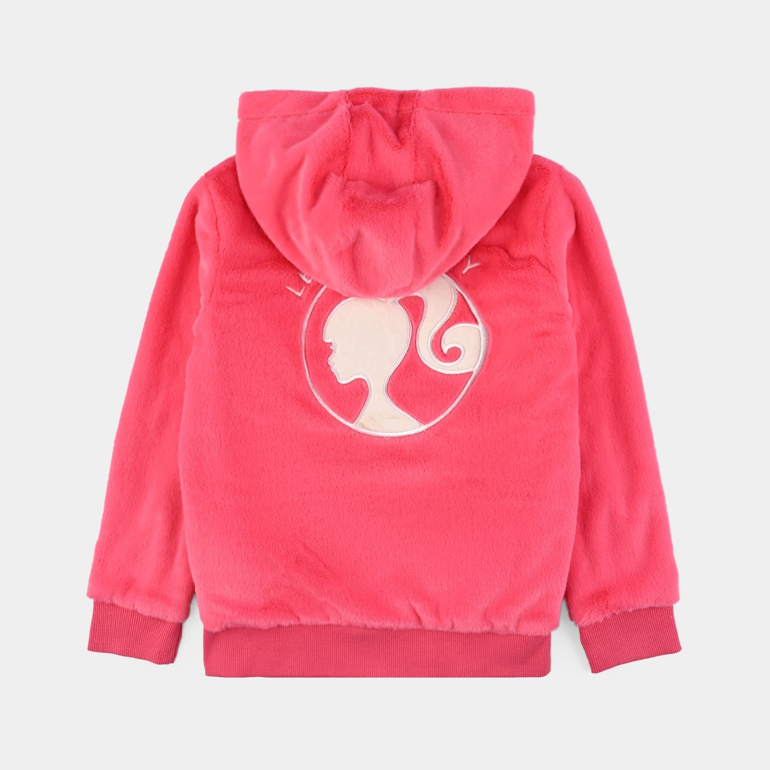 Girls Sherpa Jacket-Pink