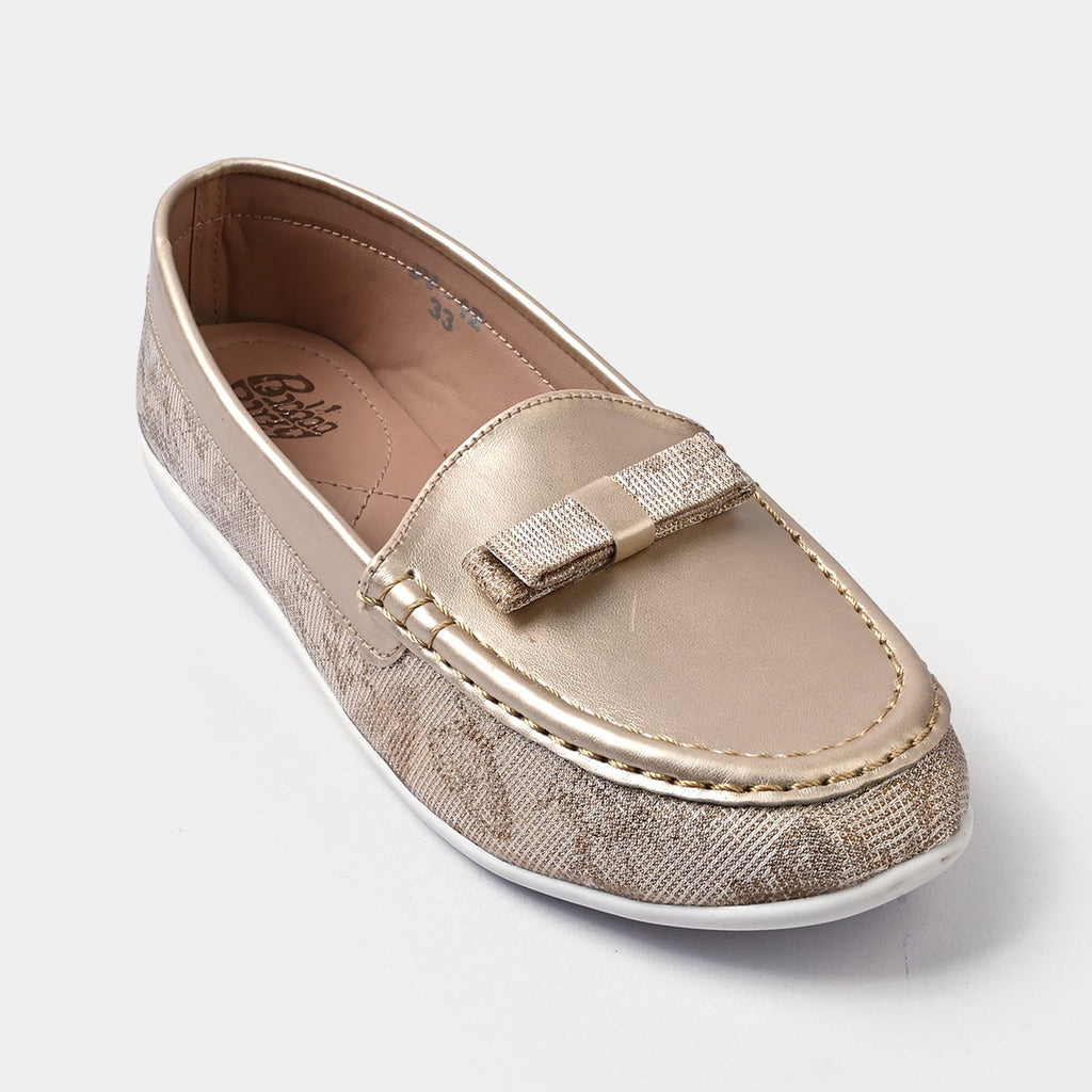 Girls Loafer JV-12-BEIGE