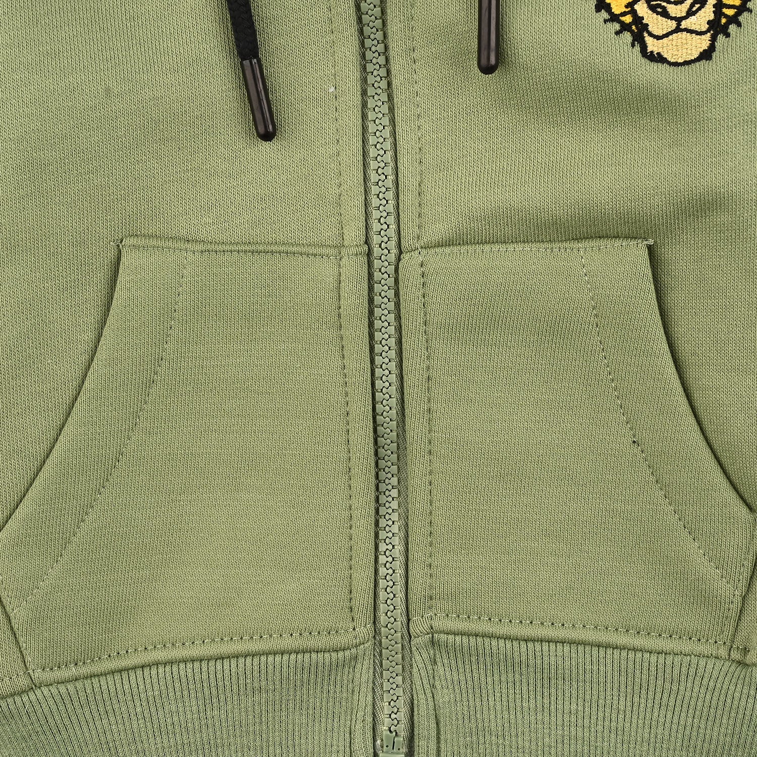 Infant Boys Fleece Jacket Lion-GREEN
