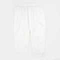 Girls Cotton Casual Pant Basic-White