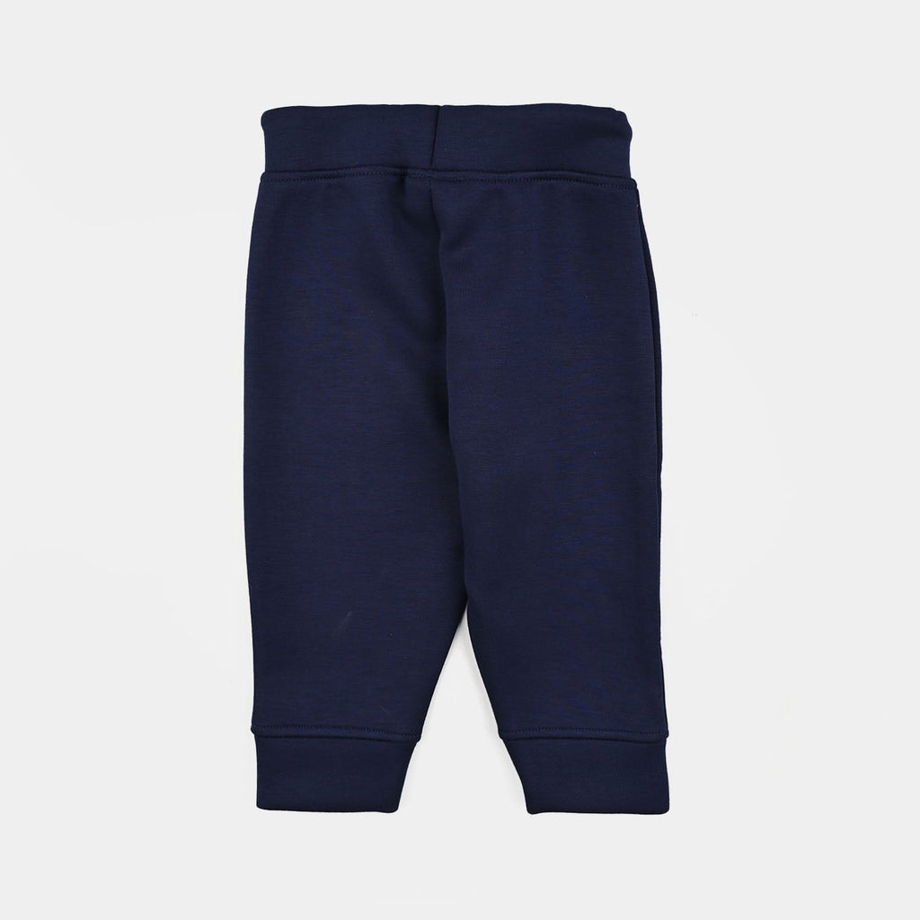 Infant Boys Cotton Interlock Pajama Peek A Boo-BLUE