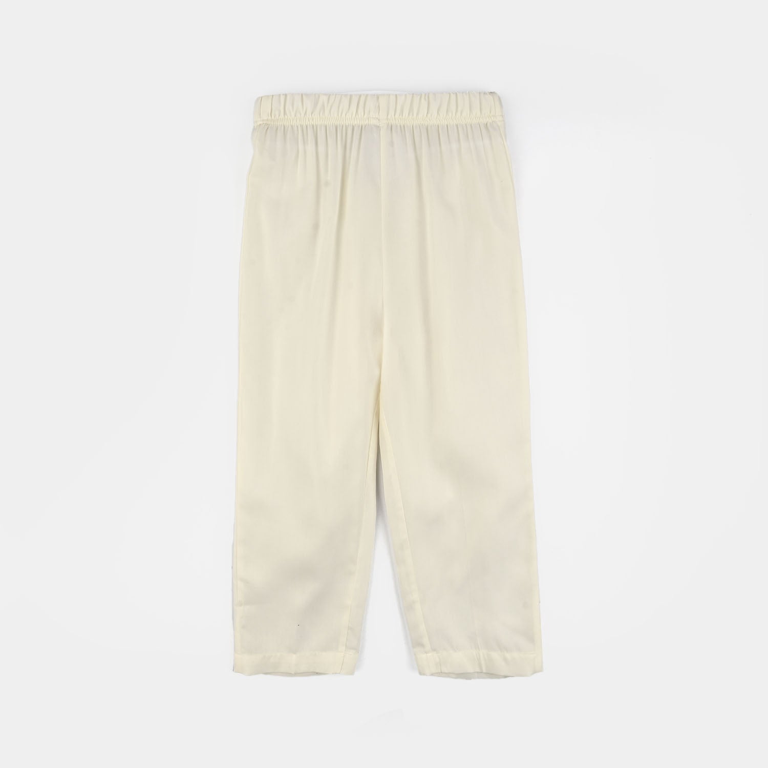 Boys Poly Viscose Kurta Pajama (Elegant)-Cream