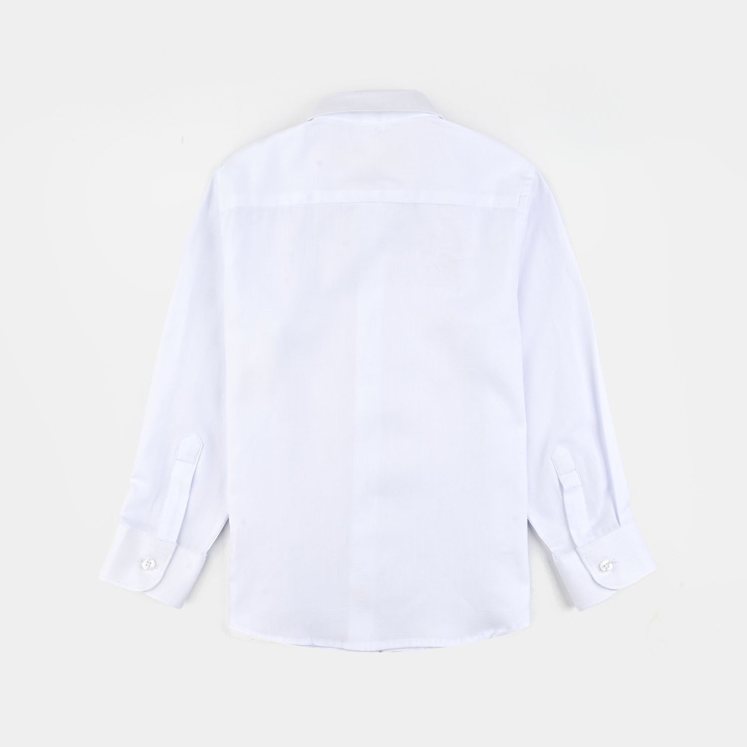 Boys Dobby Formal Shirt-White