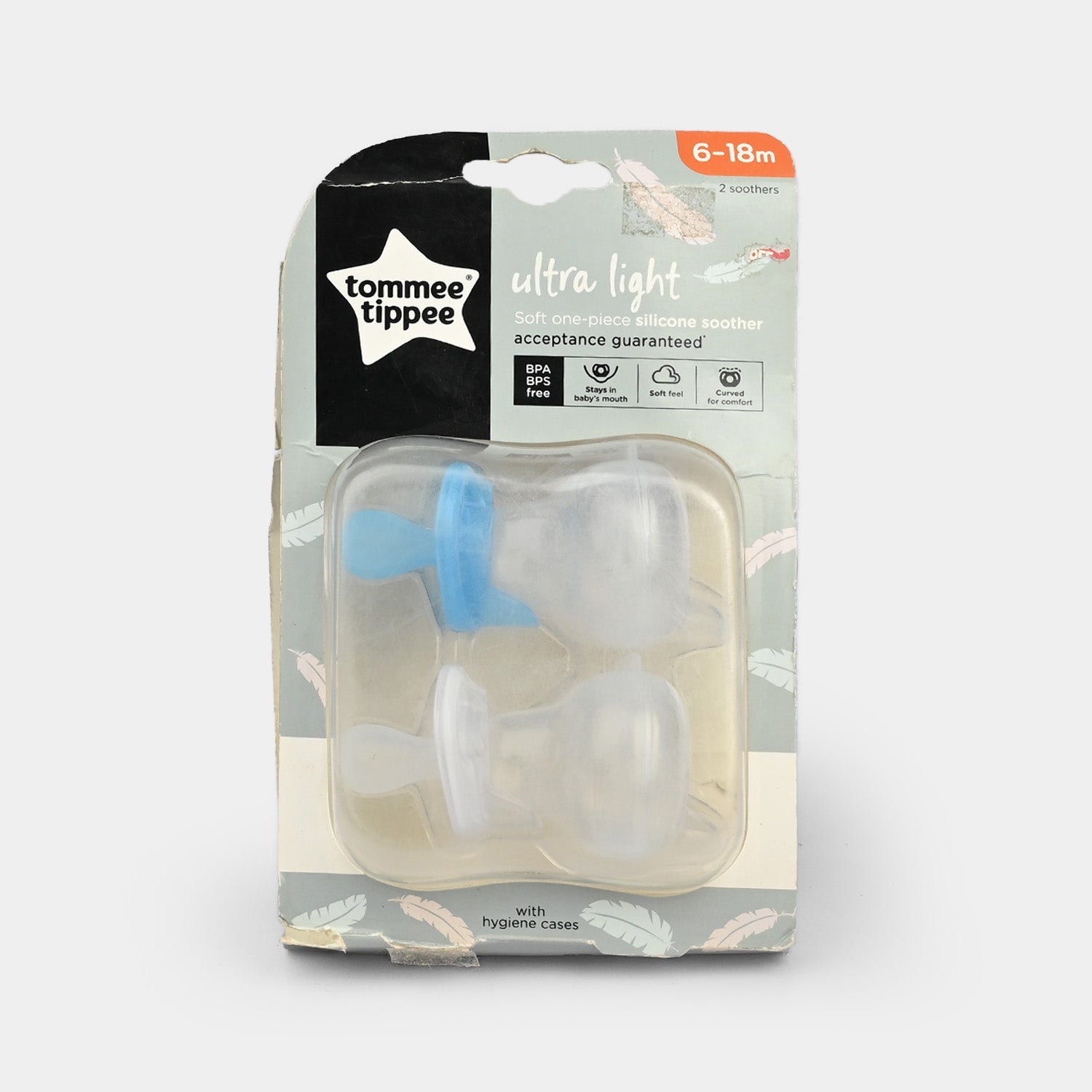 Silicon Soother 6-18M Twin