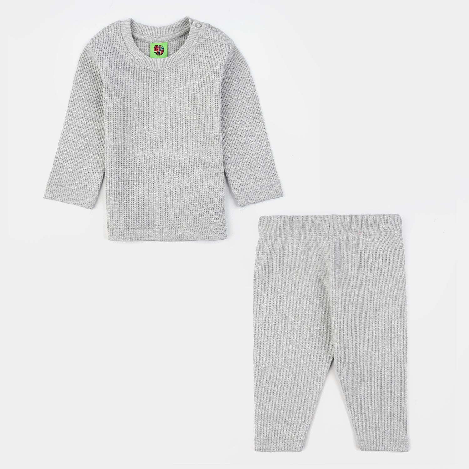 Infant Boys Thermal Inner Wear Suit-GREY