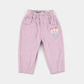 Infant Girls Corduroy Pant Cone-Pink