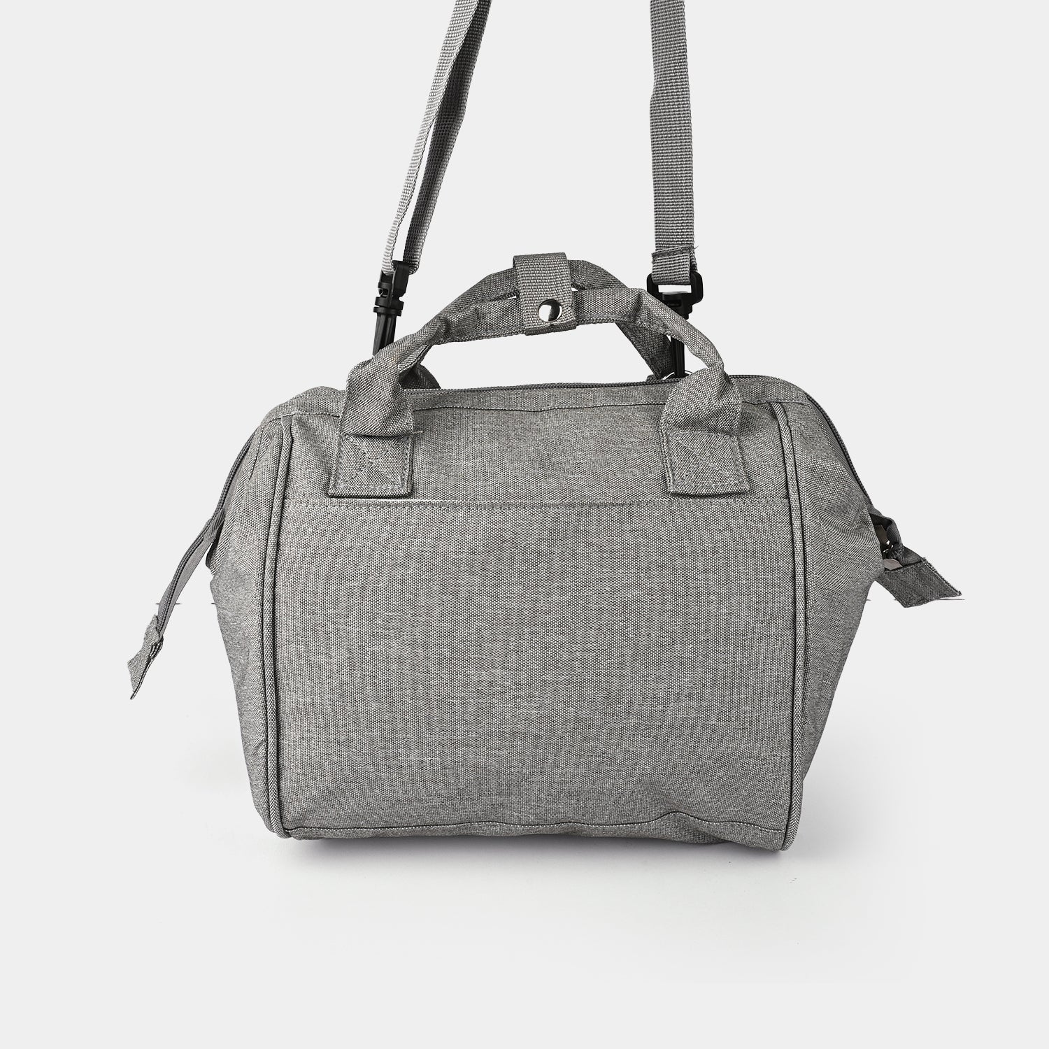 Two-Tone Premium Mother Bag – Grey & Peach