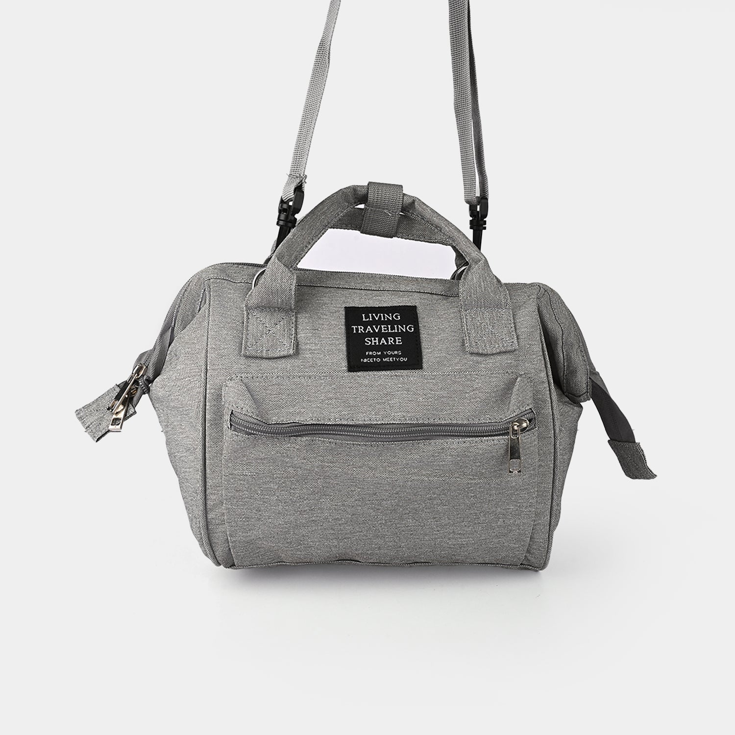 Premium Multifunction Mother Bag – Grey