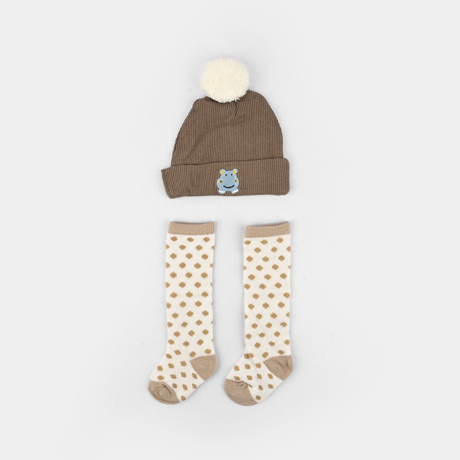 Baby Pack of 2 Warm Cap & Socks Set